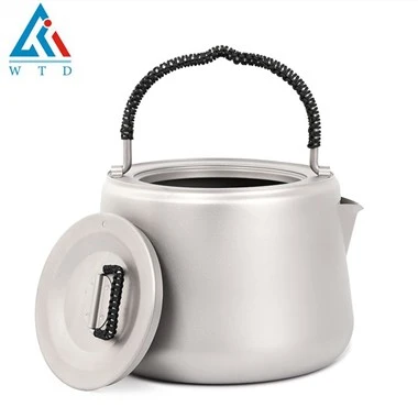 Set Teh Perjalanan Ketel Titanium Murni